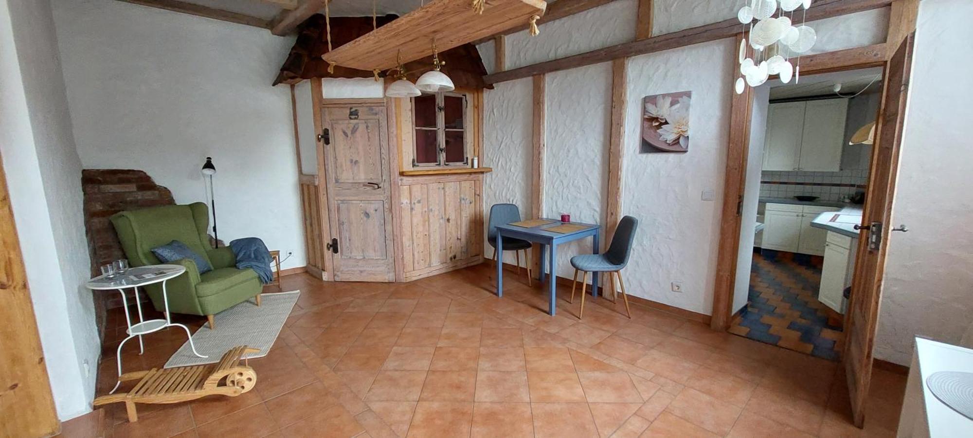 Auszeit Wohnung Hof Narla Bahnsdorf Eksteriør bilde